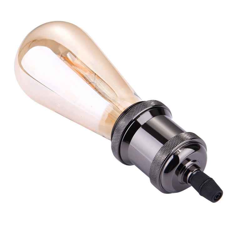 E27 Retro Vintage Screw Bulb Base Lamp Bulb Holder, Not Included Light Bulb, AC 85-265V