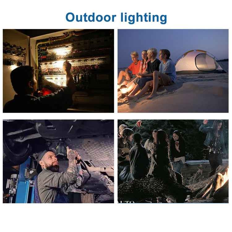 Multifunctional Solar USB Charging 60 LED Trefoil Camping Lamp Outdoor Tent Portable Lamp Flashlight Emergency Light Bulb Light, Style: Solar