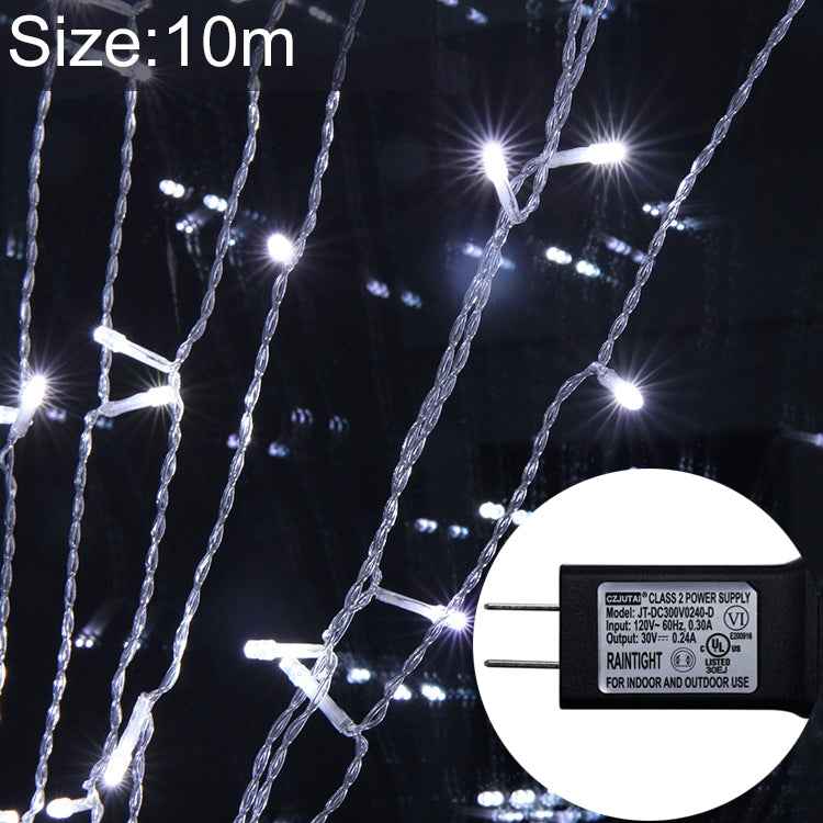 100 LEDs Fairy String Decorative Light with End Joint & 8 Model Functions, US Plug