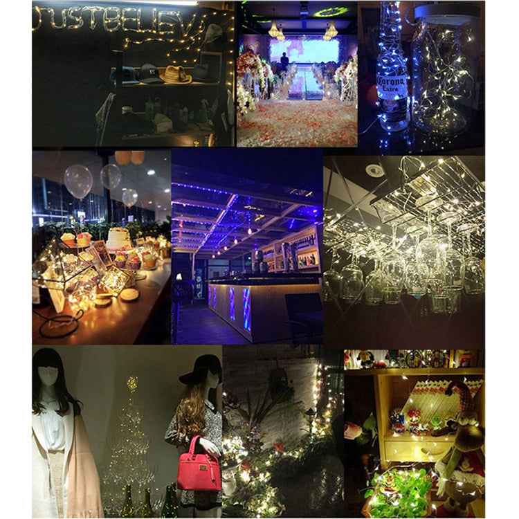 20 LEDs SMD 0603 IP65 Waterproof CR2032 Button Batteries