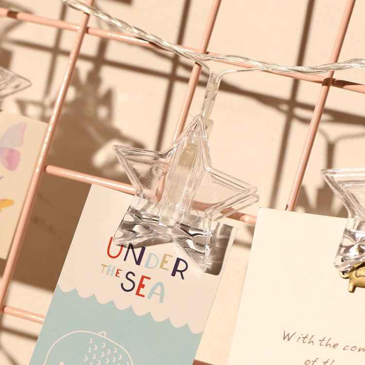 20 LEDs USB Powered Chains Lamp Decorative Light for Home Hanging Pictures, DIY Party, Wedding, Christmas Decoration