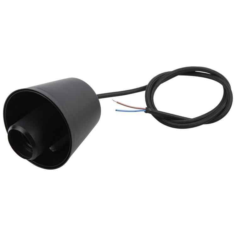 E27 Lamp Holder DIY Ceiling Chandelier Light Bulbs Screw Silicone Base Socket, Cable Length: 1m