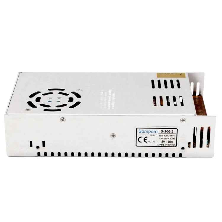 SOMPOM S-300-5 300W 5V 60A Switching Driver LED Light Strip Display Screen Lighting Monitor Power Supply