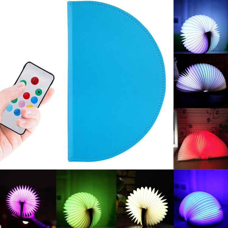 Creative Portable USB Charging Semicircle Night Light with Remote Control