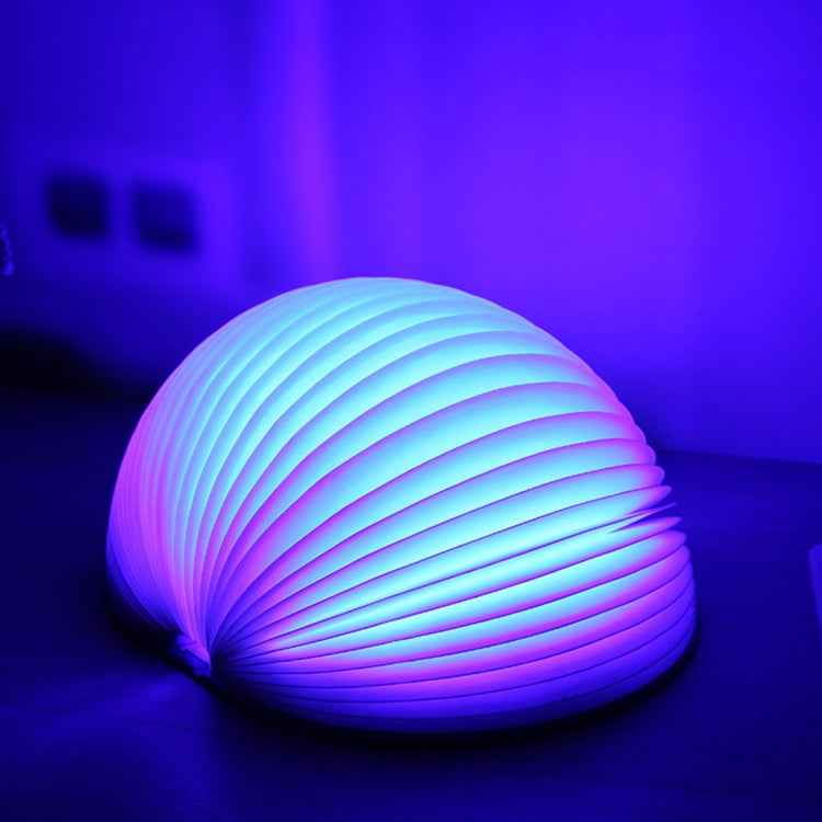 Creative Portable USB Charging Semicircle Night Light with Remote Control