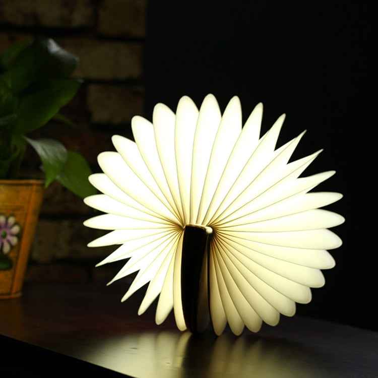 Creative Portable USB Charging Semicircle Night Light with Remote Control