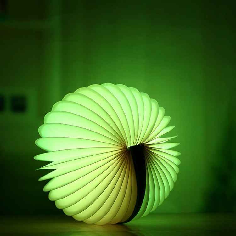 Creative Portable USB Charging Semicircle Night Light with Remote Control