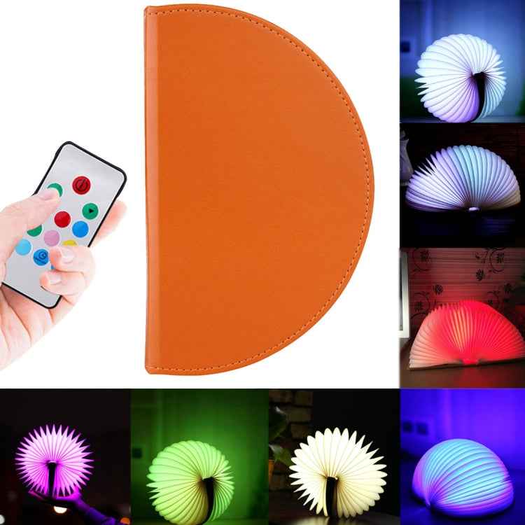 Creative Portable USB Charging Semicircle Night Light with Remote Control