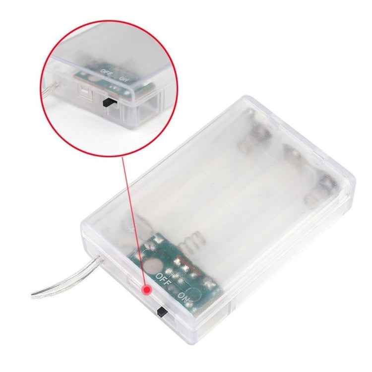 50 LEDs 3 x AA Batteries Box Chains Lamp Decorative Light for Home Hanging Pictures, DIY Party, Wedding, Christmas Decoration