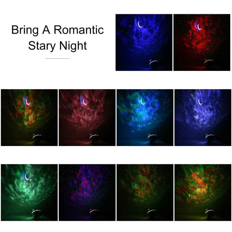 5W USB Airborne Starry Sky Projection LED Light with Remote Control