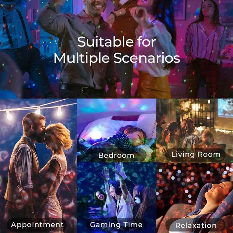 5W USB Airborne Starry Sky Projection LED Light with Remote Control