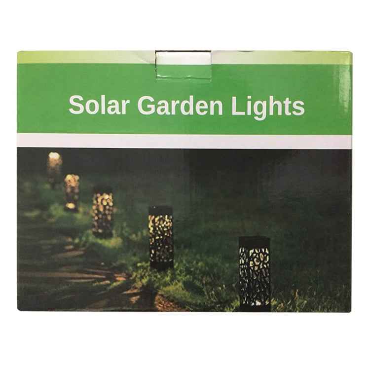 Outdoor Hollowing Out Solar Energy Garden Lawn Lamp