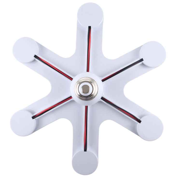 1 to 6 E27 Standard Lamp Holder Base Converter LED Light Bulbs Socket Adapter