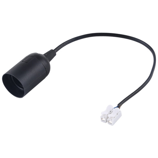 Portalámparas E27 con cable eléctrico, longitud del cable: 28 cm, E27