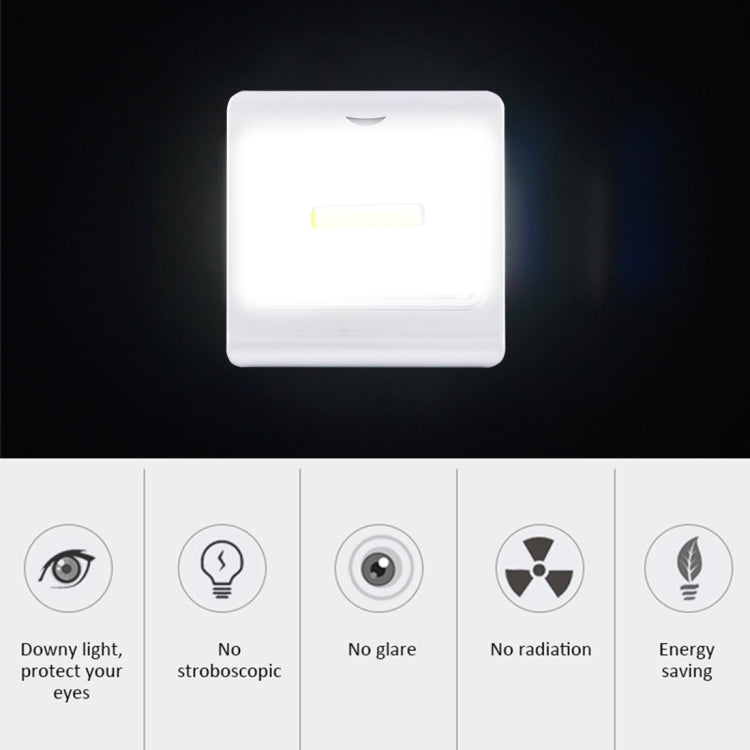 Switch Night Light Lamp, COB Rectangle
