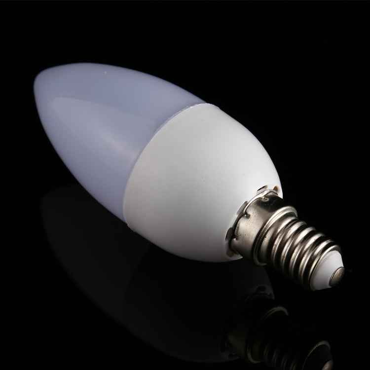 3W 6500K E14 2835 8LEDs Pointed LED Energy Saving Bulb, Light Color: White Light, 110-220V