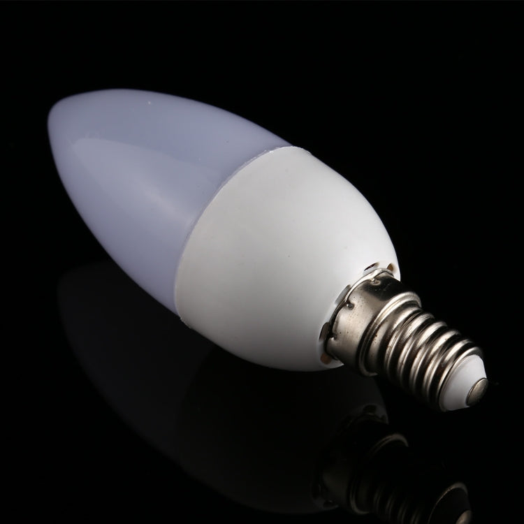 3W 3000K E14 2835 8LEDs Pointed LED Energy Saving Bulb, Light Color: Warm White, 110-220V, Warm White
