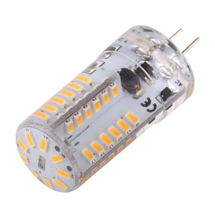 G4 2800-3200K 200LM 57LEDs Silicone LED Corn Light, 3014 SMD, Light Color: Warm White, AC / DC 12-16V