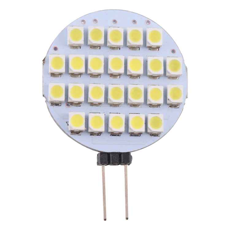 G4 24 LEDs SMD 3528 168LM 2800-3200K Stepless Dimming Energy Saving Light Pin Base Lamp Bulb, DC 12V