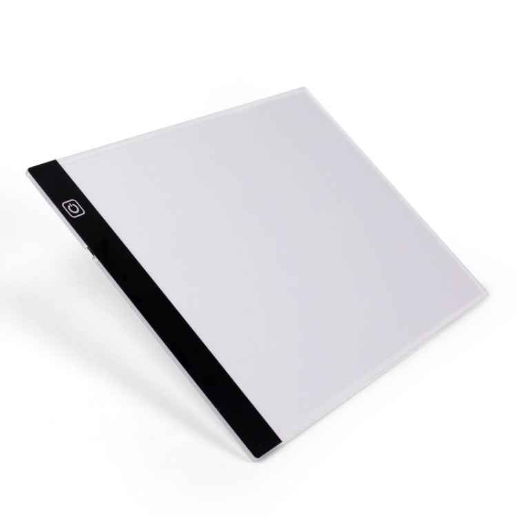 Ultra-thin A4 Size Portable USB LED Artcraft Tracing Light Box Copy Board for Artists Drawing Sketching Animation and X-ray Viewing, No Brightness Control