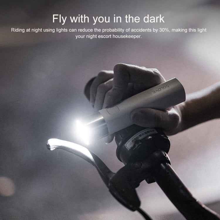 Original Xiaomi Youpin SOLOVE LED Flashlight 3000mAh USB Multi-function Portable Lighting