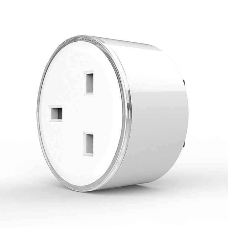 10A RGB Scene Light WiFi Remote Control Smart Socket Works with Alexa & Google Home, AC 220-240V, UK Plug