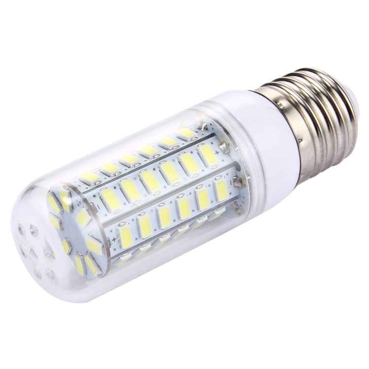 56 LEDs SMD 5730 Bulb, AC 220V, 5W 220V White Light, 5W 220V Warm White