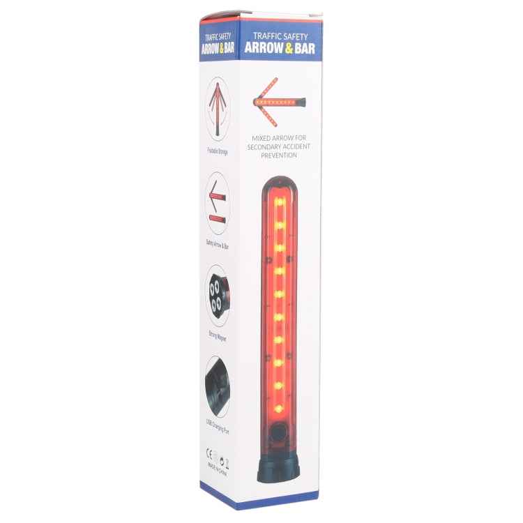 JT01 Rechargeable Traffic Safety Arrow Signal Light Warning Light Bar