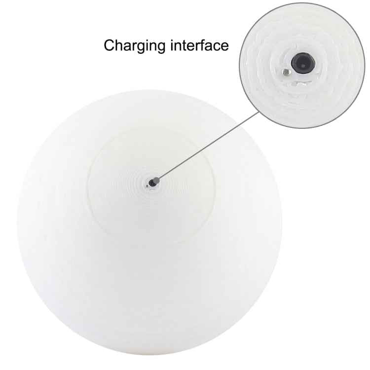 USB Charging 2-Color Changing Energy-saving LED Night Light with Wooden Holder Base, Touch Control 2-Color(15cm)