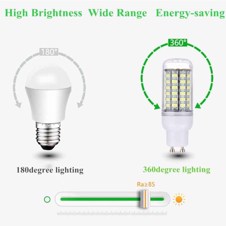 GU10 5.5W 69 LEDs SMD 5730 LED Corn Light Bulb, AC 200-240V, AC 200-240V