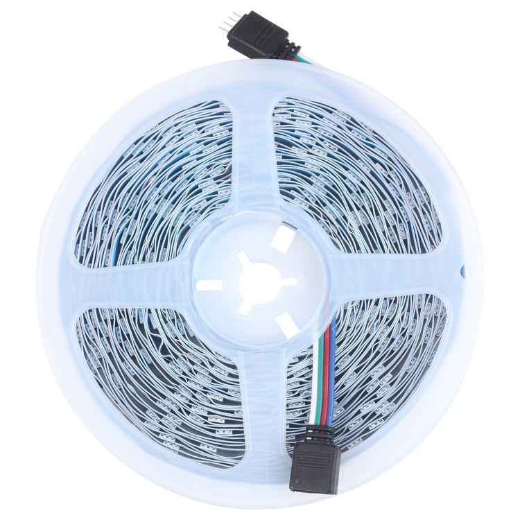 20m 600 LEDs SMD 5050 IP44 Waterproof RGB Light Strip with 24-keys Bluetooth + Music Remote Control, EU Plug