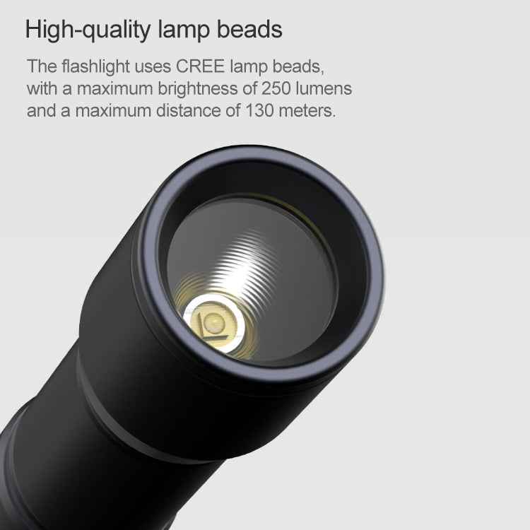 Original Xiaomi Youpin BEEBEST Portable Flashlight,Support Three-gear Mode
