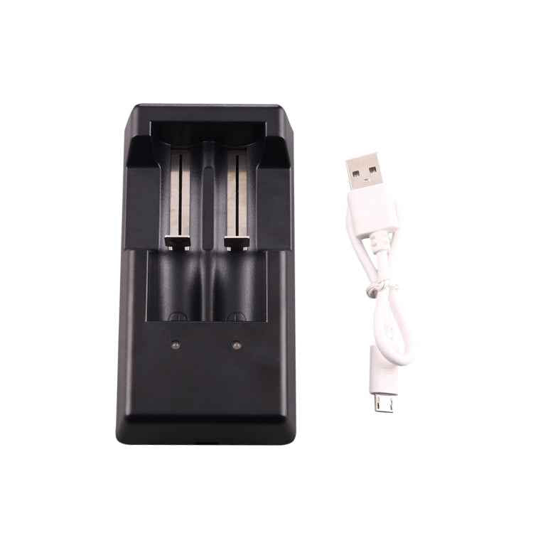 TOMO V6-2 USB Smart Battery Charger with Indicator Light for 18650 / 18500 / 17650 / 16340 / 14500 / 10500 Li-ion Battery / AA / AAA Battery