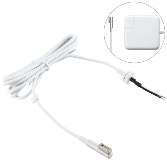 Cargador adaptador de corriente de 45 W, 60 W y 85 W con cable magnético y punta en L para Apple MacBook.