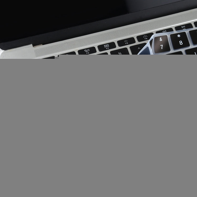 Dustproof Silicone Laptop Keyboard Protective Film for MacBook Pro 16 inch A2141 & Pro 13.3 inch A2251 / A2289 / A2338 (2020), For MacBook Pro 16 inch A2141 (Black), For MacBook Pro 16 inch A2141 (White)