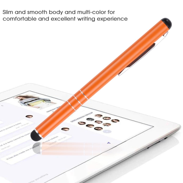 Stylo universel à trois anneaux pour téléphone portable, stylo rouge, stylo bleu ciel, stylo blanc, stylo noir, stylo orange, stylo vert, stylo doré, stylo violet