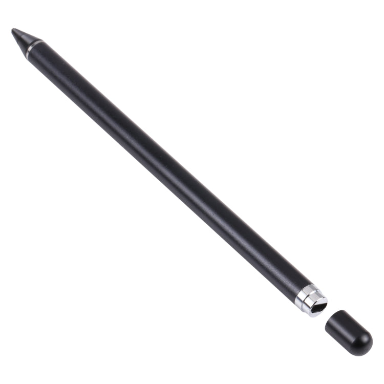 Pencil Universal Rechargeable Active Capacitive Stylus Pen with Magnetic Cap, Pencil Black, Pencil White