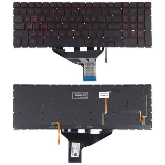 Teclado con retroiluminación roja para HP OMEN 15-DC 15-DH 15T-DC 17-CB versión estadounidense