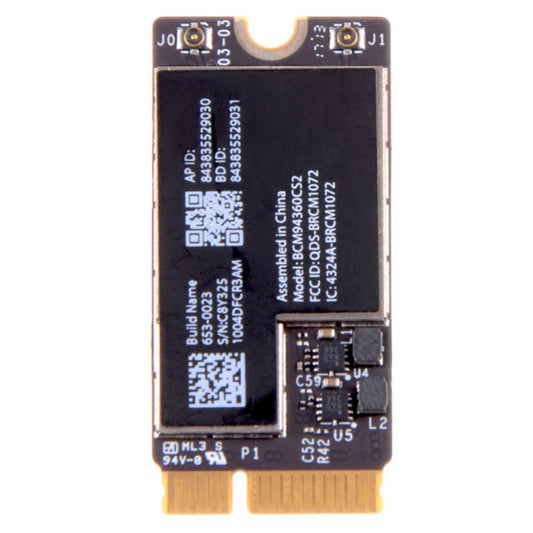 Módulo de red WiFi y Bluetooth para MacBook Air de 11,6 pulgadas (A1465, 2013) y de 13,3 pulgadas (A1466, 2013), A1465/A1466 (2013)
