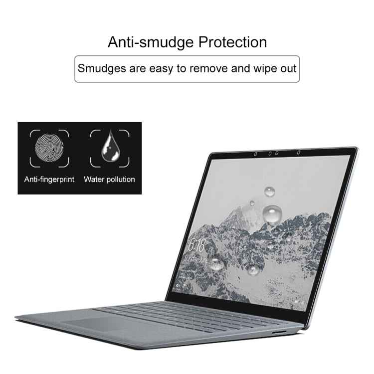 0.4mm 9H Surface Hardness Full Screen Tempered Glass Film for Microsoft Surface Laptop 13.5 inch