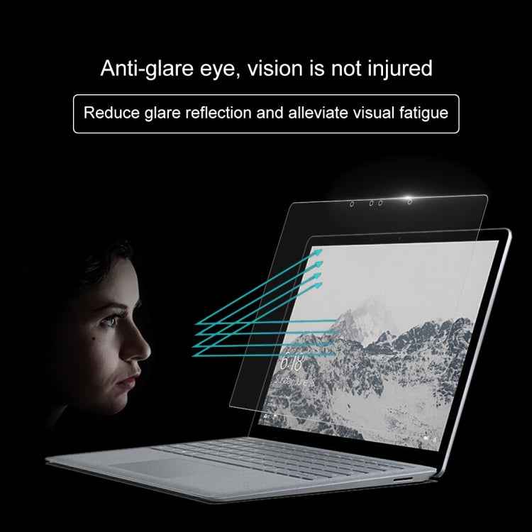 0.4mm 9H Surface Hardness Full Screen Tempered Glass Film for Microsoft Surface Laptop 13.5 inch