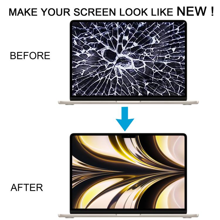 For MacBook Air 13.6 inch A3113 2024 EMC8611 Full LCD Display Screen, A3113 2024(Starlight), A3113 2024