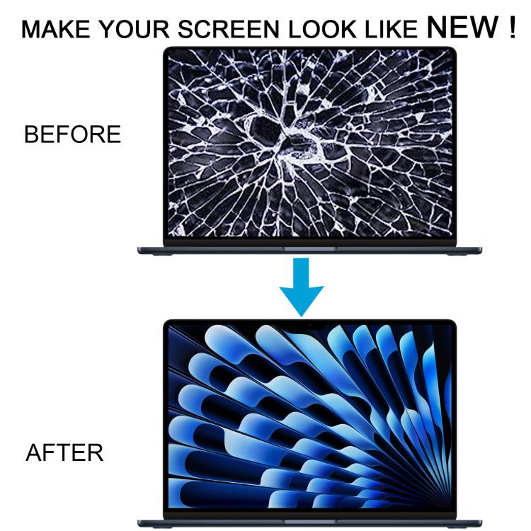 For MacBook Air 15 inch M3 A3114 2024 EMC8612 Full LCD Display Screen, A3114 2024, A3114 2024(Starlight)