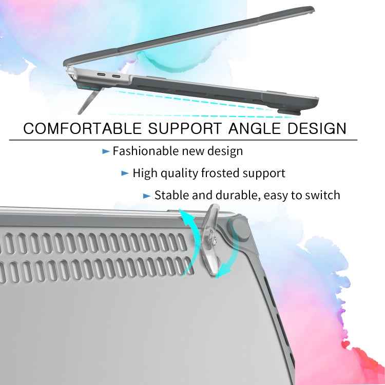 For MacBook Pro 16 inch A2141 (2019) PC + TPU Two Colors Laptop Protective Case