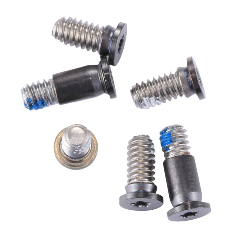 6 in 1 for Macbook Pro 15.4 inch with Touchbar A1707 Computer Case Bottom Cover Screws