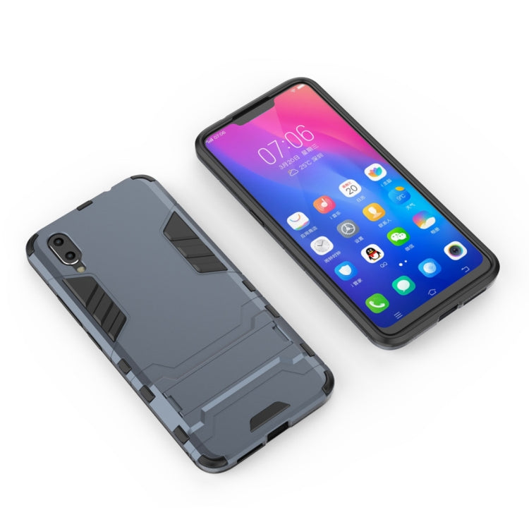Shockproof PC + TPU Case for Vivo X23, with Holder, For Vivo X23