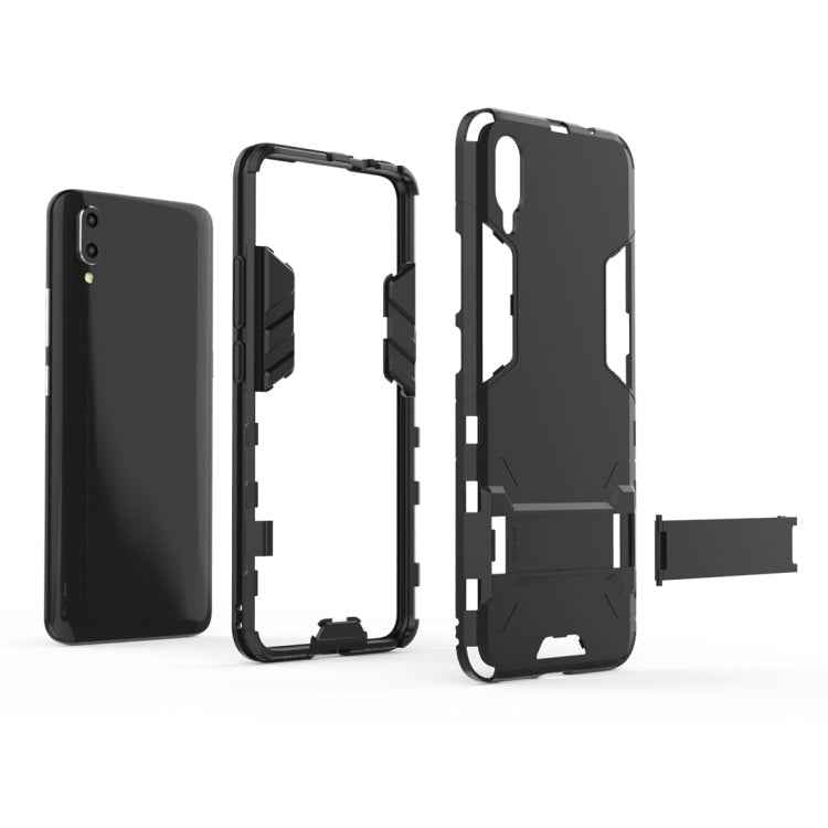 Shockproof PC + TPU Case for Vivo X23, with Holder