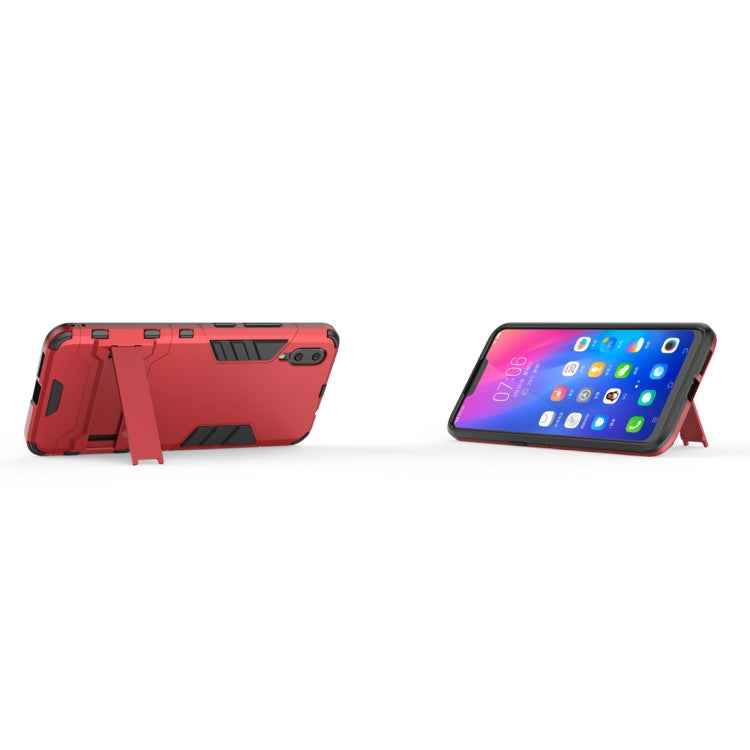 Shockproof PC + TPU Case for Vivo X23, with Holder