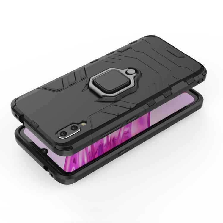 PC + TPU Shockproof Protective Case for Vivo X23, with Magnetic Ring Holder