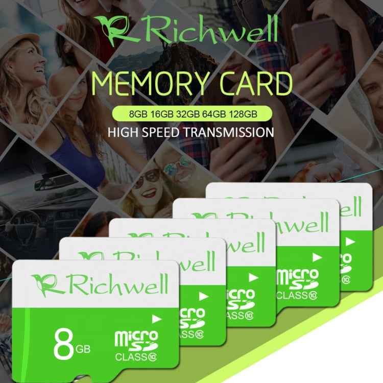Richwell 64GB High Speed Class 10 Micro SD(TF) Memory Card